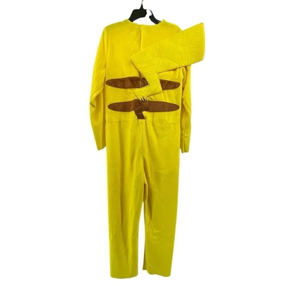 Pokémon Kids Pikachu Classic Halloween Costume Jumpsuit with Mask Medium 7/8